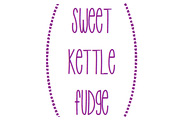 Sweet Kettle Fudge